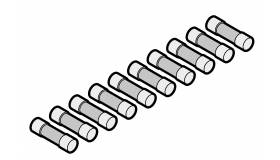 Micro zekering smeltveiligheid 6,3A fuse Sicherung 638959 