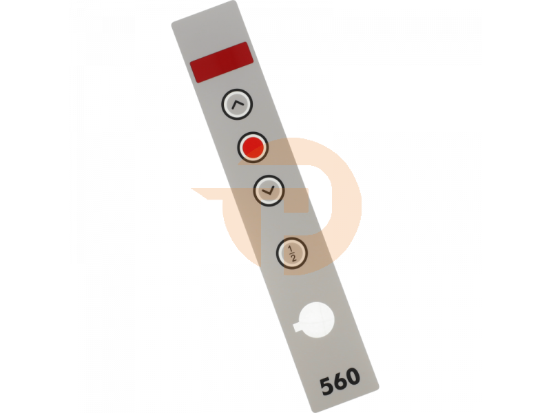 Besturing Hörmann 560 frontfolie